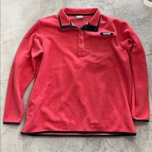 Columbia 1/4 Snap Coral Pullover Woman 2X